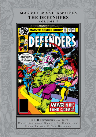 MARVEL MASTERWORKS: THE DEFENDERS VOL. 7 by David Anthony Kraft and Marvel Various