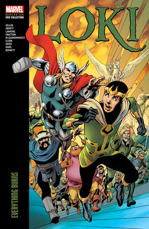 Loki Modern Era Epic Collection: Everything Burns by Kieron Gillen and Marvel Various