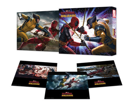 MARVEL STUDIOS' DEADPOOL & WOLVERINE: THE ART OF THE MOVIE SLIPCASE by Jess Harrold