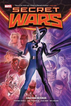 Secret Wars By Jonathan Hickman Omnibus Alex Ross Reed Richards Cover by Jonathan Hickman