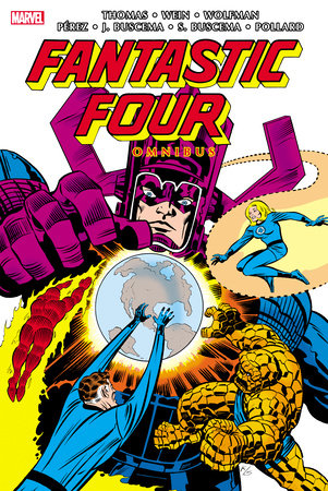 THE FANTASTIC FOUR OMNIBUS VOL. 6 JACK KIRBY COVER by Roy Thomas