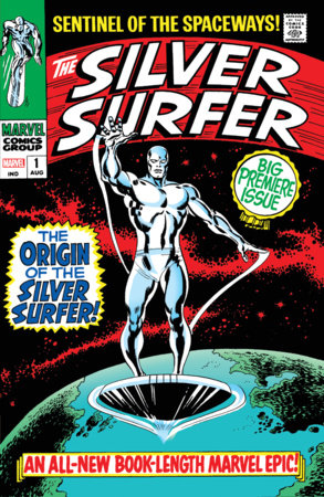 Silver Surfer Omnibus Vol. 1 John Buscema First Issue Cover [New Printing 2] by Stan Lee and Roy Thomas