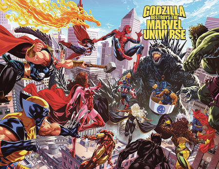 Godzilla Destroys the Marvel Universe by Gerry Duggan