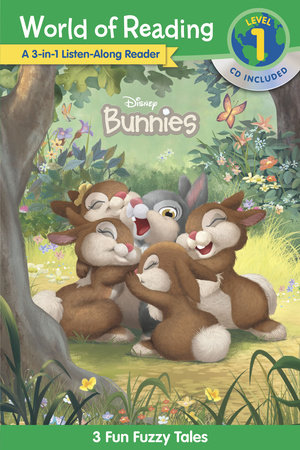 World of Reading: Disney Bunnies 3-in-1 Listen-Along Reader-Level 1 by Disney Books