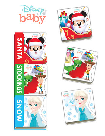 Disney Baby: Santa, Stockings, Snow by Disney Books