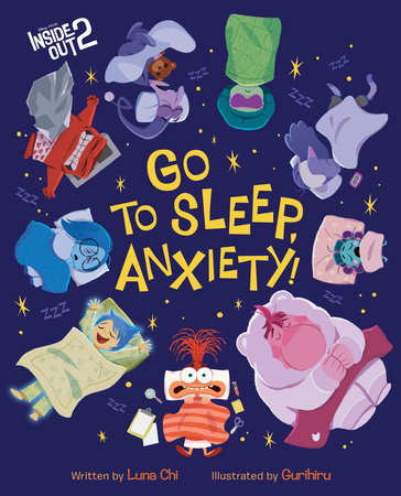 Disney/Pixar Inside Out 2: Go to Sleep, Anxiety! by Luna Chi