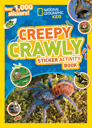 National Geographic Kids Creepy Crawly Sticker Activity Book by National Geographic Kids