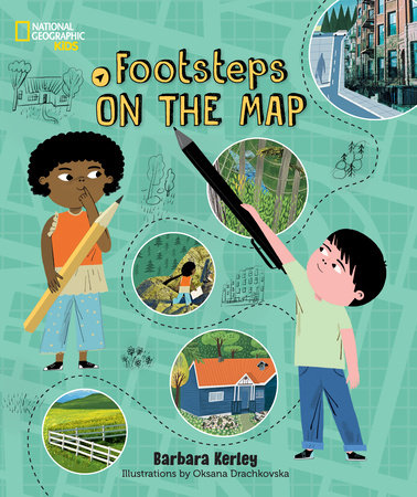 Footsteps on the Map by Barbara Kerley