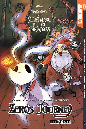 Disney Manga: Tim Burton's The Nightmare Before Christmas - Zero's Journey, Book 3 by D.J. Milky