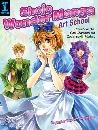 Shojo Wonder Manga Art School by Supittha Bunyapen