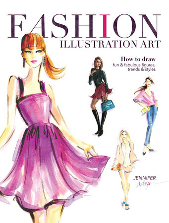 Fashion Illustration Art by Jennifer Lilya