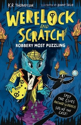 Cover of Werelock and Scratch: Robbery Most Puzzling