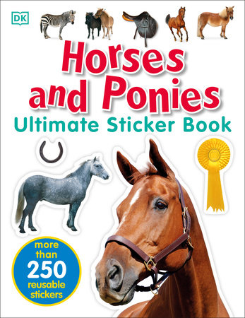 Ultimate Sticker Book: Horses and Ponies by DK