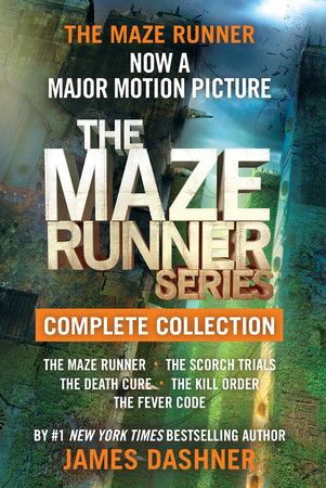 The Maze Runner Series 5-Book Complete Collection by James Dashner