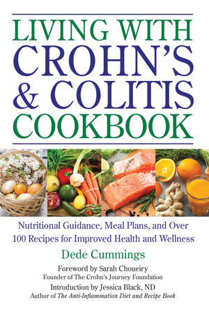 Living with Crohn's & Colitis Cookbook by Dede Cummings