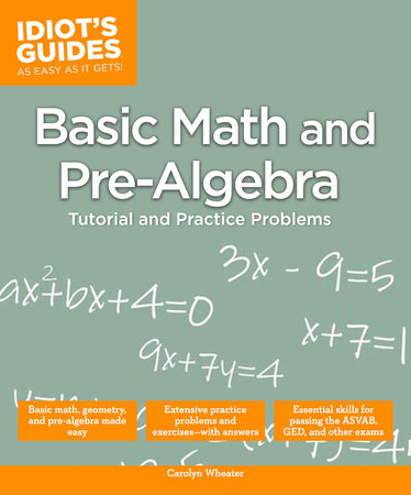 Basic Math and Pre-Algebra by Carolyn Wheater
