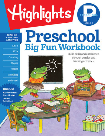Preschool Big Fun Workbook by Highlights Learning