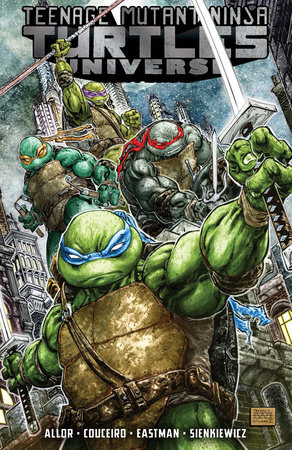 Teenage Mutant Ninja Turtles Universe, Vol. 1: The War to Come by Kevin Eastman, Tom Waltz; Bill Sienkiewicz; Damien Couceiro; Michael Dialynas