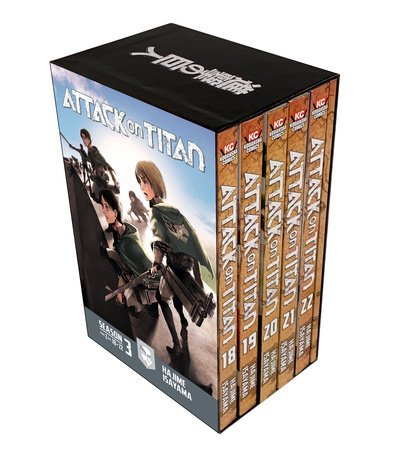 Attack on Titan Season 3 Part 2 Manga Box Set by Hajime Isayama