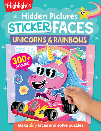 Hidden Pictures Sticker Faces: Unicorns & Rainbows by Highlights