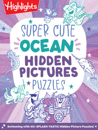 Super Cute Ocean Hidden Pictures Puzzles