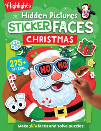 Hidden Pictures Sticker Faces: Christmas by 