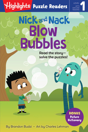 Nick and Nack Blow Bubbles by Brandon Budzi