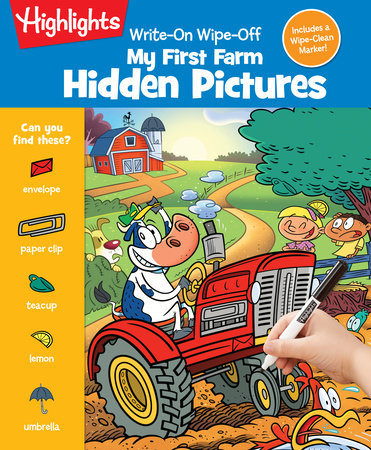Write-On Wipe-Off My First Farm Hidden Pictures by Highlights