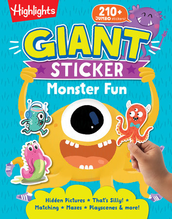 Giant Sticker Monster Fun by Highlights
