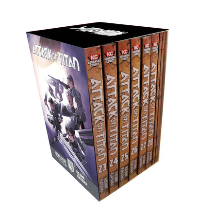 Attack on Titan The Final Season Part 1 Manga Box Set by Hajime Isayama