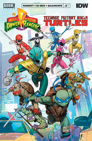 Mighty Morphin Power Rangers/Teenage Mutant Ninja Turtles #1 by Ryan Parrott