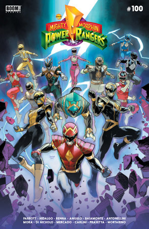 Mighty Morphin Power Rangers #100 by Ryan Parrott
