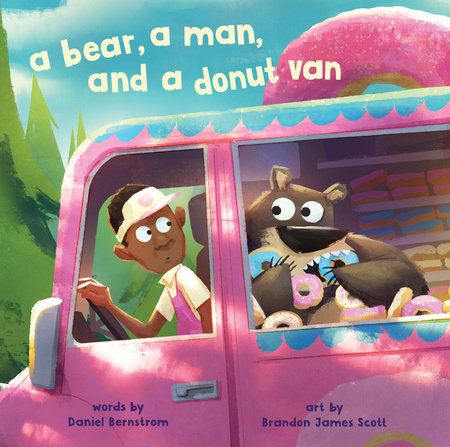 A Bear, a Man, and a Donut Van by Daniel Bernstrom