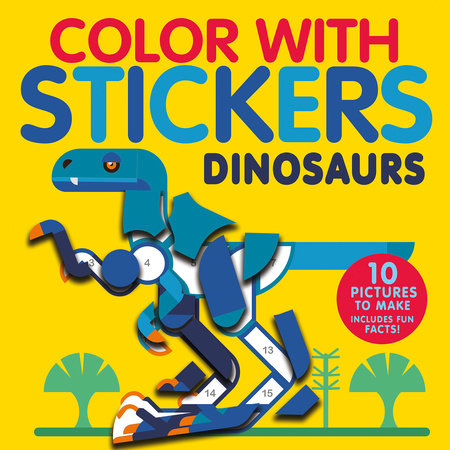 Color with Stickers: Dinosaurs by Jonny Marx