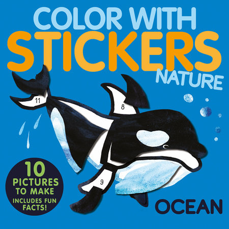 Color with Stickers: Ocean by Jonny Marx