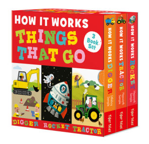 How it Works: Things That Go 3-Book Boxed Set