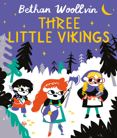 Three Little Vikings by Bethan Woollvin
