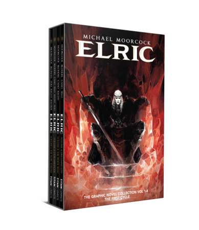 Michael Moorcock's Elric 1-4 Slipcase Set (Graphic Novel) by Julien Blondel