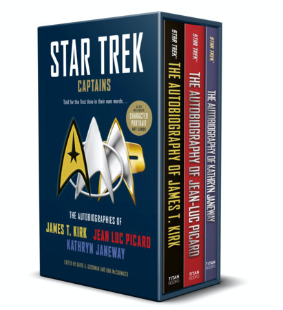 Star Trek Captains - The Autobiographies by Una Mccormack and David A. Goodman