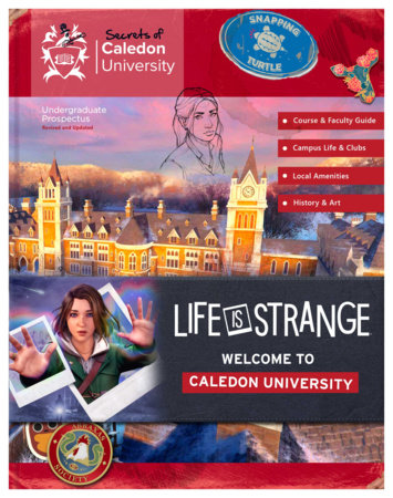 Life is Strange: Welcome to Caledon University by Chris Farnell