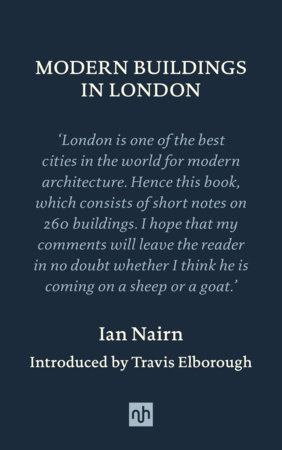 Modern Buildings in London by Ian Nairn