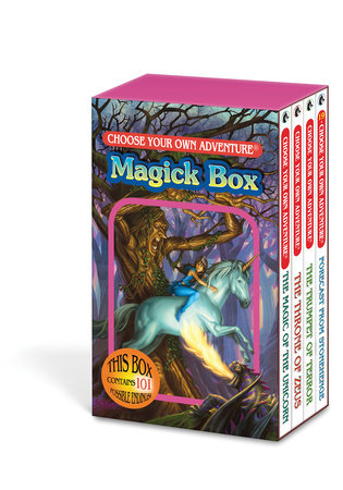 Choose Your Own Adventure 4-Book Boxed Set Magick Box (The Magic of the Unicorn, The Throne of Zeus, The Trumpet of Terror, Forecast from Stonehenge)