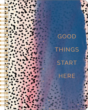 Spiral Notebook: Good Things Start Here by COMPENDIUM