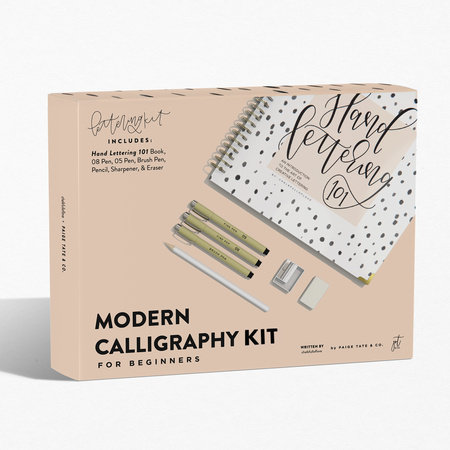 Modern Calligraphy Kit for Beginners by Chalkfulloflove