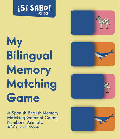 My First Bilingual Memory Matching Game by Mike Alfaro and Gerardo Guillén