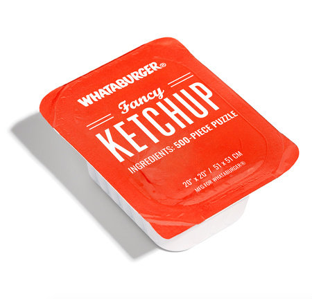 Whataburger Fancy Ketchup Puzzle by Blue Star Press