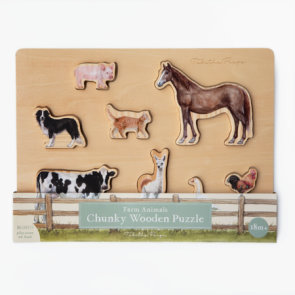 Farm Animals Chunky Wooden Puzzle