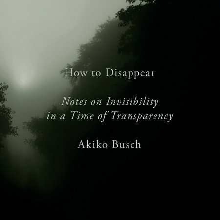 How To Disappear By Akiko Busch Penguinrandomhouse Com Books