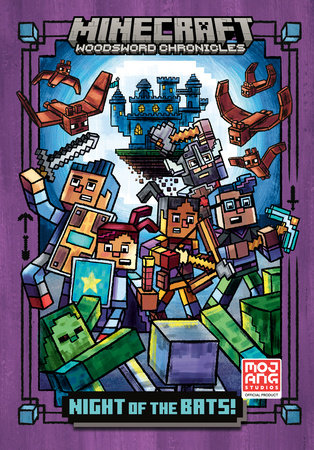 Night of the Bats! (Minecraft Woodsword Chronicles #2) by Nick Eliopulos; illustrated by Luke Flowers