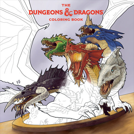 The Dungeons & Dragons Coloring Book by Official Dungeons & Dragons Licensed